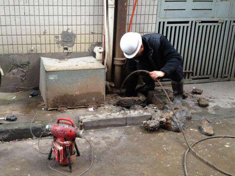 献县疏通下水道-洗菜池疏通